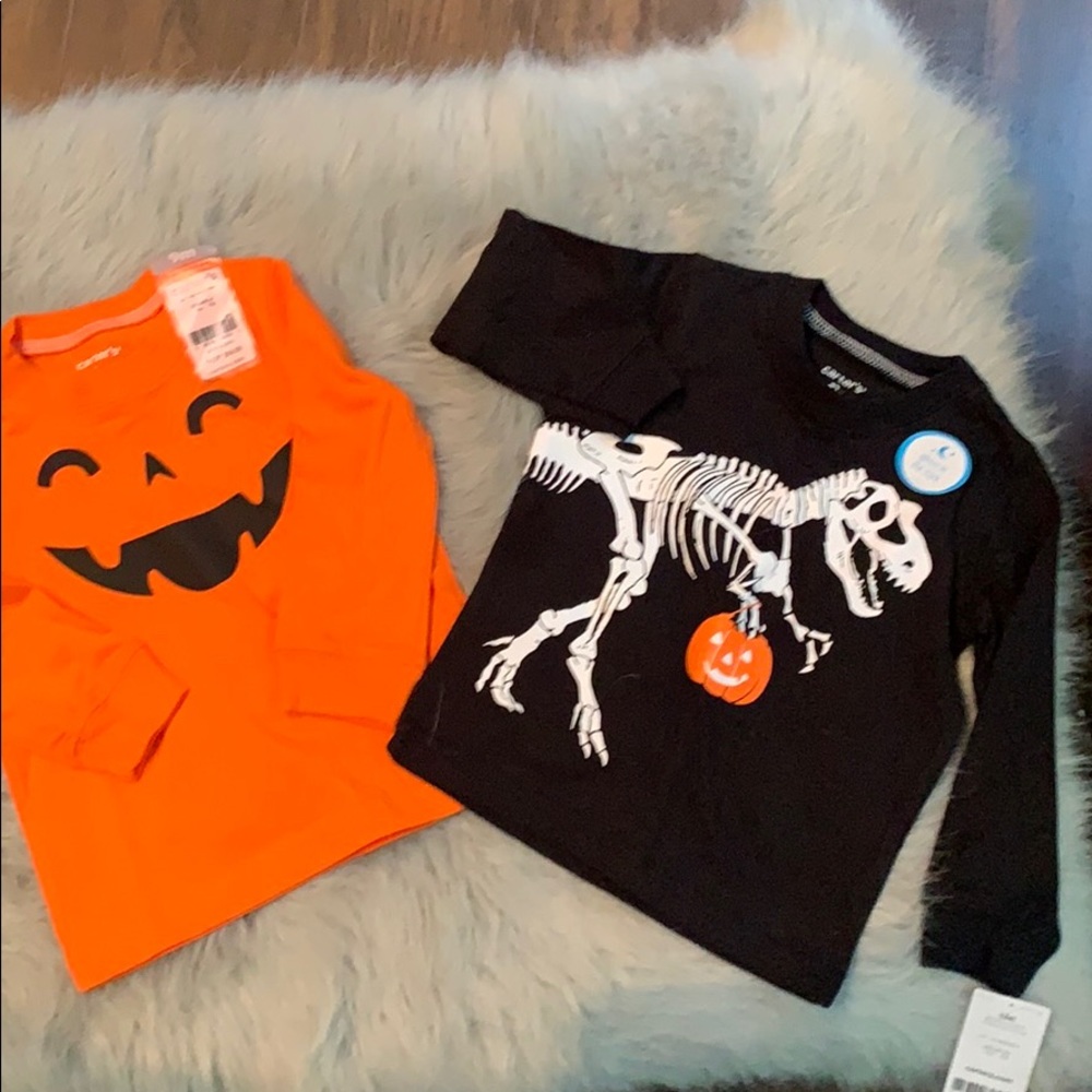 Halloween long sleeve baby shirts